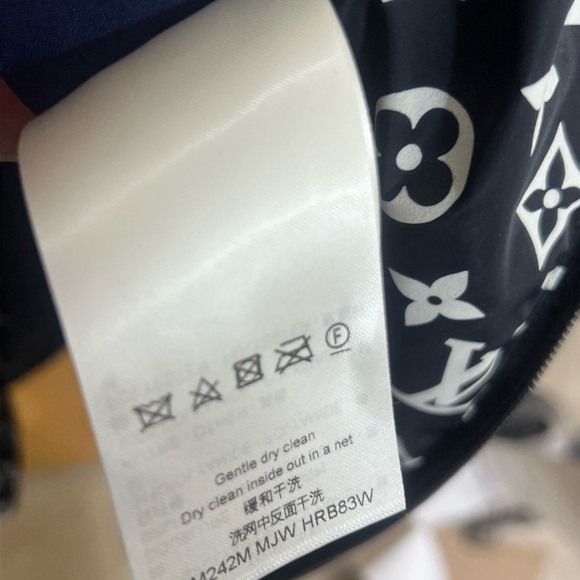 Louis Vuitton Monogram Script Rope Jacket. Color Block Twine Jacket - Picture 10 of 11